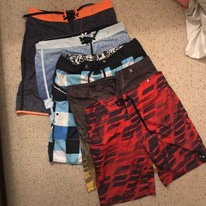 Board shorts -set of 5
